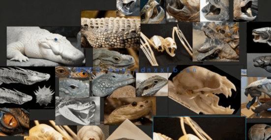 Zbrush超现实概念生物毒蛇龙完整制作流程视频教程(图2) Zbrush超现实概念生物毒蛇龙完整制作流程视频教程(图2)