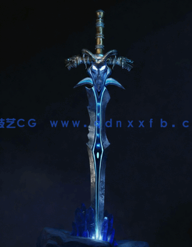 Zbrush与Blender魔兽寒霜之剑完整实例制作视频教程(图5) Zbrush与Blender魔兽寒霜之剑完整实例制作视频教程(图5)