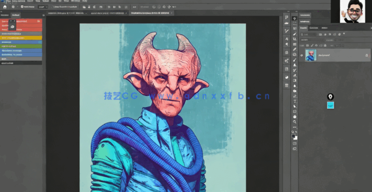 Zbrush概念艺术插画大师级制作视频教程(图3) Zbrush概念艺术插画大师级制作视频教程(图3)
