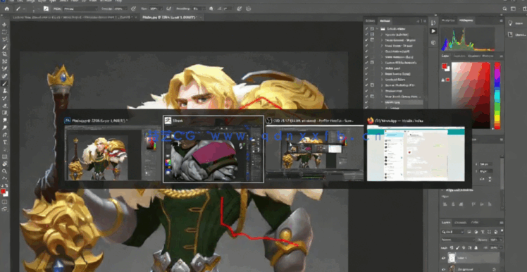 Zbrush 2021初学者基础入门技术训练视频教程 (图4) Zbrush 2021初学者基础入门技术训练视频教程 (图4)