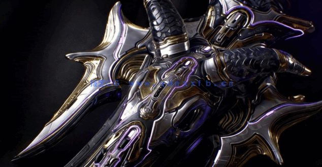 ZBrush超精致剑与锤雕刻制作实例训练视频教程 (图4) ZBrush超精致剑与锤雕刻制作实例训练视频教程 (图4)