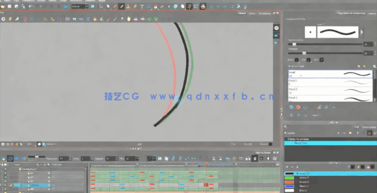 AE S曲线效果动画元素与运动图形结合工作流程视频教程(图2) AE S曲线效果动画元素与运动图形结合工作流程视频教程(图2)