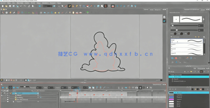AE S曲线效果动画元素与运动图形结合工作流程视频教程(图3) AE S曲线效果动画元素与运动图形结合工作流程视频教程(图3)