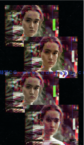 抽象马赛克模糊故障PSD模板合集(图6) 抽象马赛克模糊故障PSD模板合集(图6)