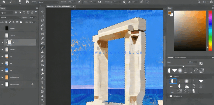 30组水粉画数字绘画PS与Procreate笔刷 附视频教程(图3) 30组水粉画数字绘画PS与Procreate笔刷 附视频教程(图3)