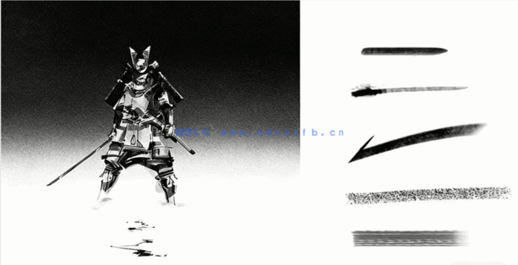 Flaptraps画师46组数字绘画自定义PS笔刷合集 附教程(图5) Flaptraps画师46组数字绘画自定义PS笔刷合集 附教程(图5)