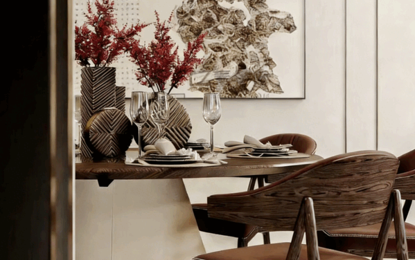 新中式案例、效果图参考 130套(图2)