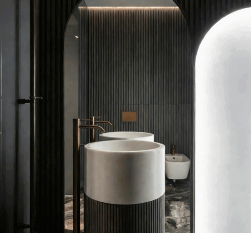 2021最新卫生间设计|100款案例参考(图4) 2021最新卫生间设计|100款案例参考(图4)