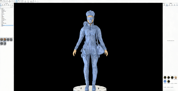ZBrush科幻护士角色概念设计雕刻技术视频教程 (图2) ZBrush科幻护士角色概念设计雕刻技术视频教程 (图2)