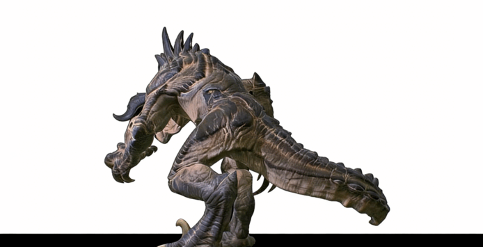 Zbrush雕刻怪兽角色设计制作视频教程 (图2) Zbrush雕刻怪兽角色设计制作视频教程 (图2)