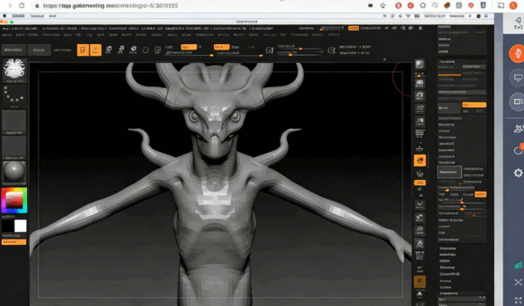 ZBrush数字雕刻基础技能训练视频教程 (图3) ZBrush数字雕刻基础技能训练视频教程 (图3)