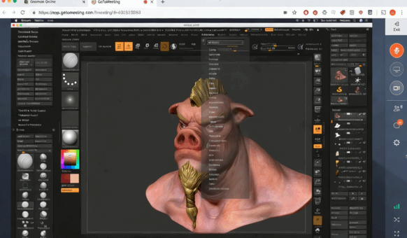 ZBrush数字雕刻基础技能训练视频教程 (图4) ZBrush数字雕刻基础技能训练视频教程 (图4)