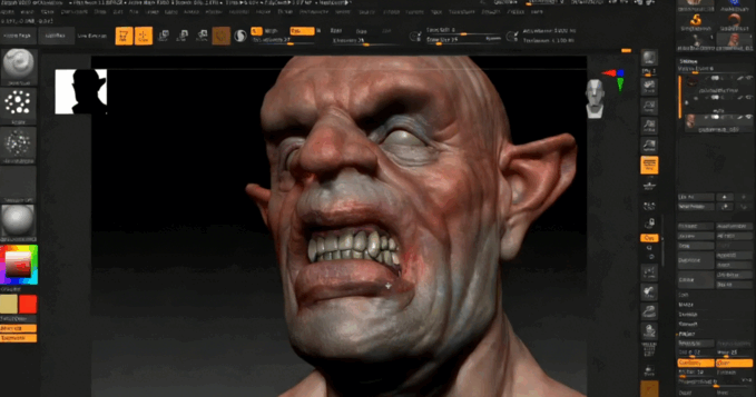ZBrush 2020数字雕刻大师级全面指南视频教程(图5) ZBrush 2020数字雕刻大师级全面指南视频教程(图5)