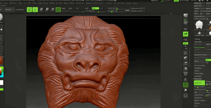 ZBrush权力的游戏盔甲铠甲完整制作视频教程(图4) ZBrush权力的游戏盔甲铠甲完整制作视频教程(图4)