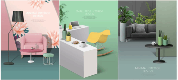 宜家风简约软装摆件PSD源文件(图3)