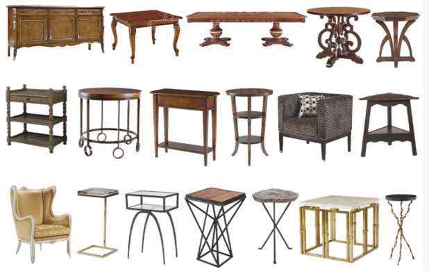 精选美式家具免扣图软装素材(图2) 精选美式家具免扣图软装素材(图2)