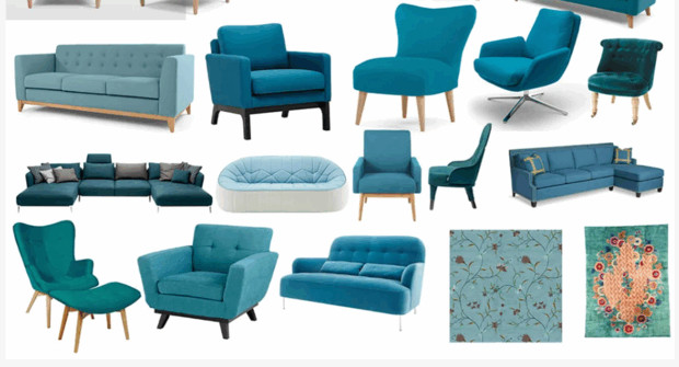 松石色系列家具灯饰布艺饰品等软装素材(图5) 松石色系列家具灯饰布艺饰品等软装素材(图5)