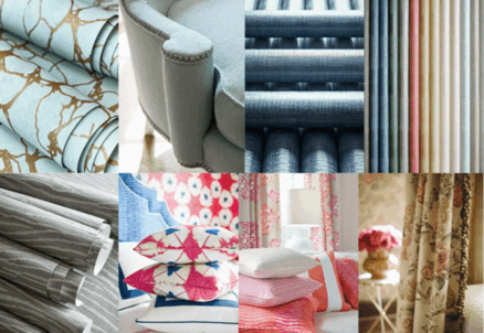 国外概念壁纸布艺抱枕家具细节局部搭配软装素材图(图1)