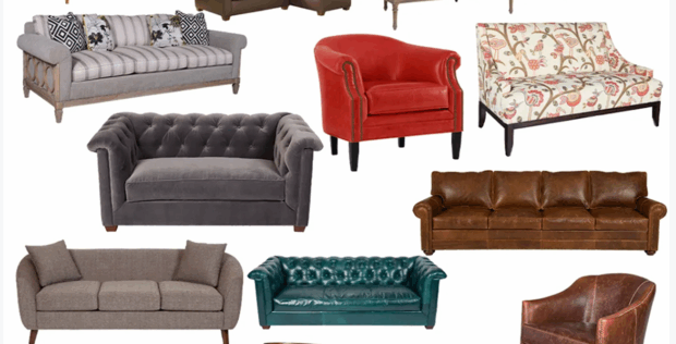 沙发座椅类PNG免抠图无底软装设计素材(图5)