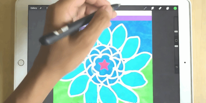 Procreate自定义插图制作AE动画视频教程(图3) Procreate自定义插图制作AE动画视频教程(图3)