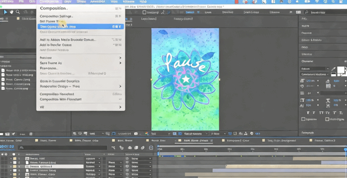 Procreate自定义插图制作AE动画视频教程(图6) Procreate自定义插图制作AE动画视频教程(图6)