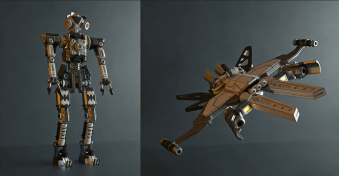 9套炸裂的科技感零件模型(图7) 9套炸裂的科技感零件模型(图7)