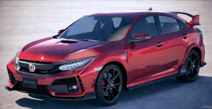 C4D本田红标思域性能车汽车模型 Honda Civic Type R 2018(图1) C4D本田红标思域性能车汽车模型 Honda Civic Type R 2018(图1)