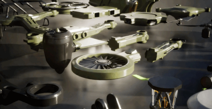 高精度C4D科幻无人机飞行器模型合集(图2) 高精度C4D科幻无人机飞行器模型合集(图2)