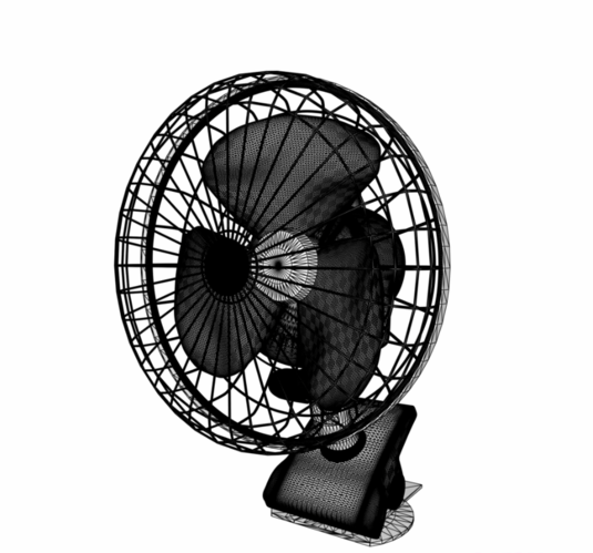 电风扇模型(图1)