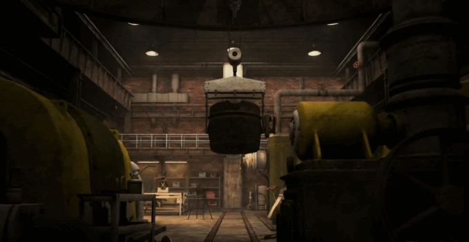 C4D科幻建筑工厂机械厂房机器模型合集包 (图2)