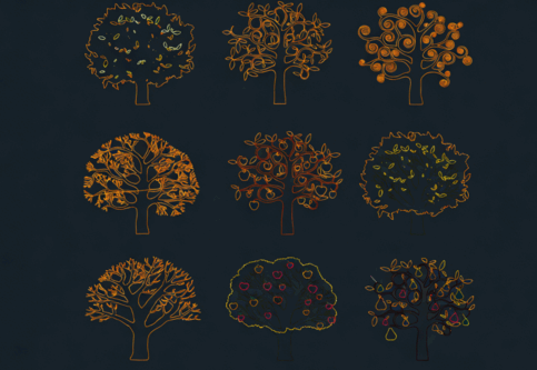 2026年最新景观植物CAD景观树CAD乔木CAD植物CAD花木CAD观赏树CAD树木CAD图库(图2)