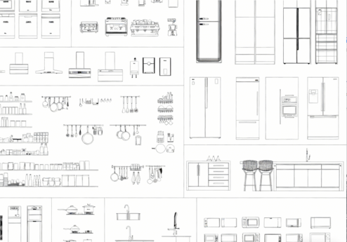 2026年最新厨具CAD图库CAD烤箱CAD电饭煲CAD冰箱CAD微波炉(图6) 2026年最新厨具CAD图库CAD烤箱CAD电饭煲CAD冰箱CAD微波炉(图6)