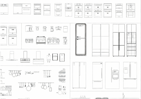 2026年最新厨具CAD图库CAD烤箱CAD电饭煲CAD冰箱CAD微波炉(图5) 2026年最新厨具CAD图库CAD烤箱CAD电饭煲CAD冰箱CAD微波炉(图5)