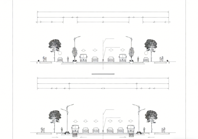 12套道路横断面CAD道路横截面CAD道路剖面图CAD道路断面图CAD城市道路标准绿化断面图(图4) 12套道路横断面CAD道路横截面CAD道路剖面图CAD道路断面图CAD城市道路标准绿化断面图(图4)