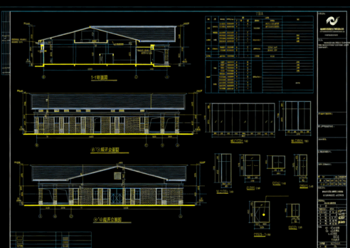  10套高速服务区CAD高速服务区建筑CAD高速服务区景观规划CAD服务区CAD服务区建筑CAD(图6)