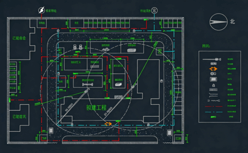 施工总平面布置图施工平面图施工平面布置图施工总平施工场布【8套方案】(图3)