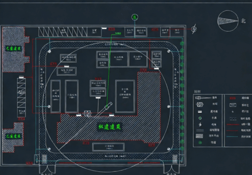 施工总平面布置图施工平面图施工平面布置图施工总平施工场布【8套方案】(图5)