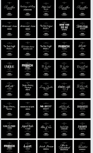  设计师必备字体(图1)