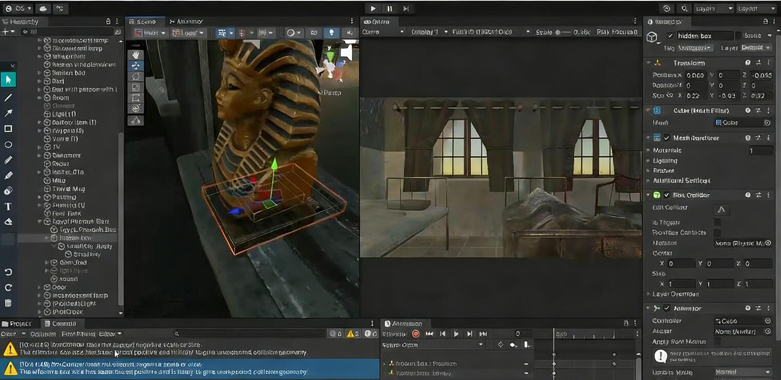 【中文字幕】Unity与C#3D解谜逃脱游戏制作工作流程视频教程(图5) 【中文字幕】Unity与C#3D解谜逃脱游戏制作工作流程视频教程(图5)