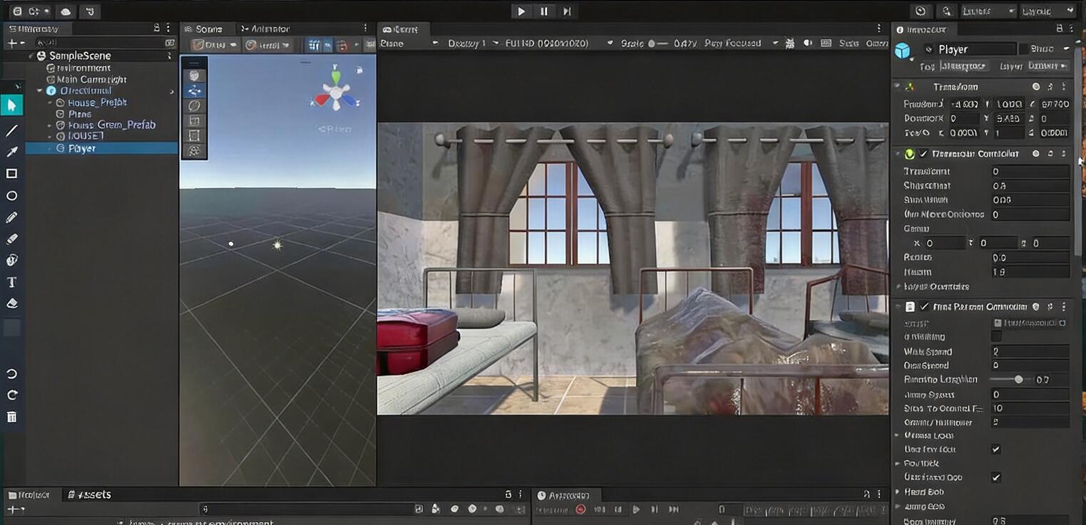 【中文字幕】Unity与C#3D解谜逃脱游戏制作工作流程视频教程(图6) 【中文字幕】Unity与C#3D解谜逃脱游戏制作工作流程视频教程(图6)