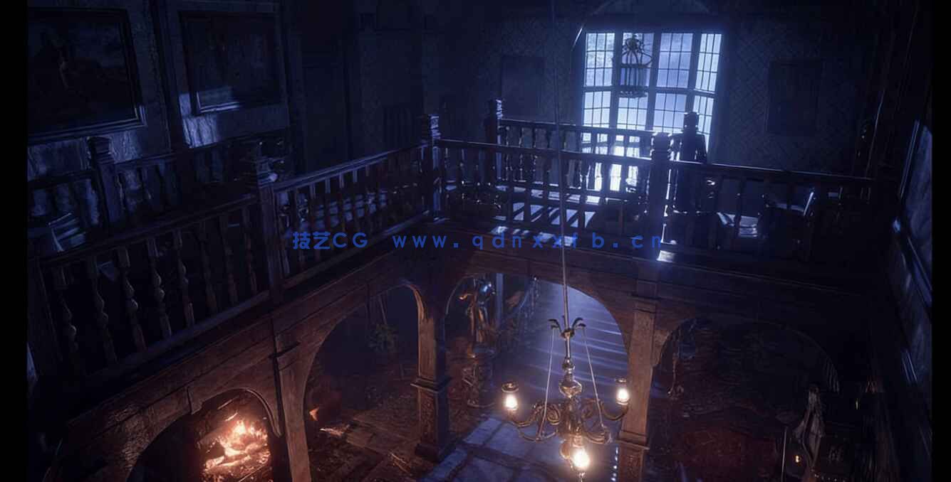 19世纪末古老宅邸大厅场景UE游戏素材(图3) 19世纪末古老宅邸大厅场景UE游戏素材(图3)