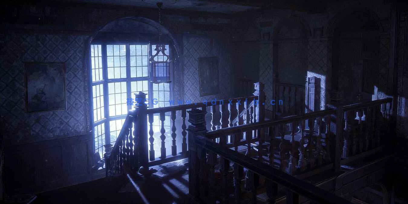 19世纪末古老宅邸大厅场景UE游戏素材(图1) 19世纪末古老宅邸大厅场景UE游戏素材(图1)