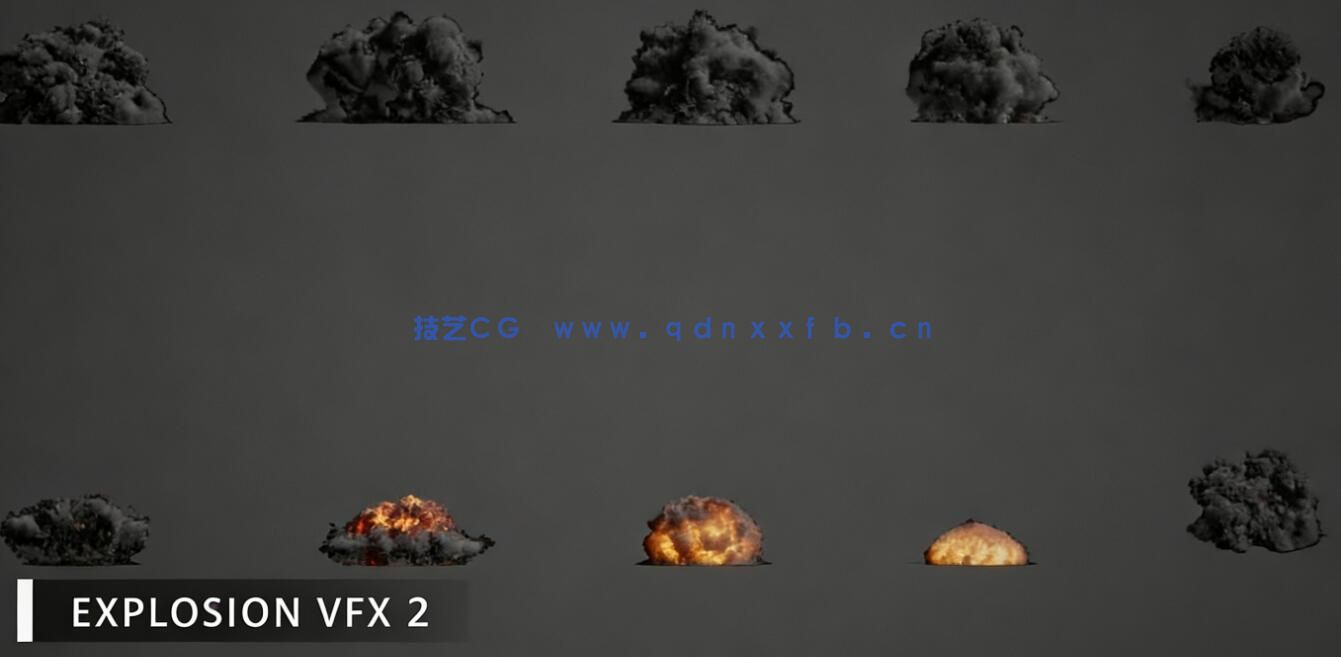 10组逼真爆炸特效素材包UE游戏素材(图1) 10组逼真爆炸特效素材包UE游戏素材(图1)