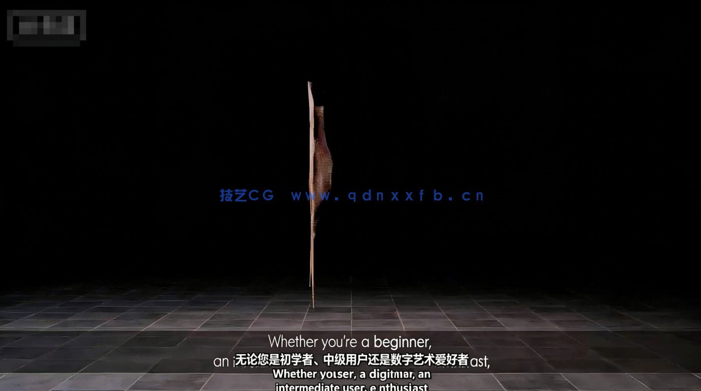 【中文字幕】Houdini媒介抽象化创意模拟特效视频教程(图6) 【中文字幕】Houdini媒介抽象化创意模拟特效视频教程(图6)