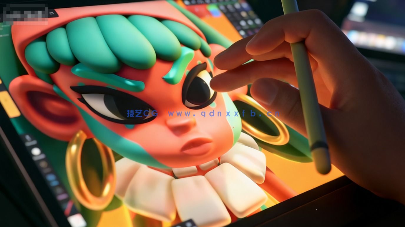 【中文字幕】Nomad Sculpt与Blender角色建模与渲染视频教程(图3) 【中文字幕】Nomad Sculpt与Blender角色建模与渲染视频教程(图3)