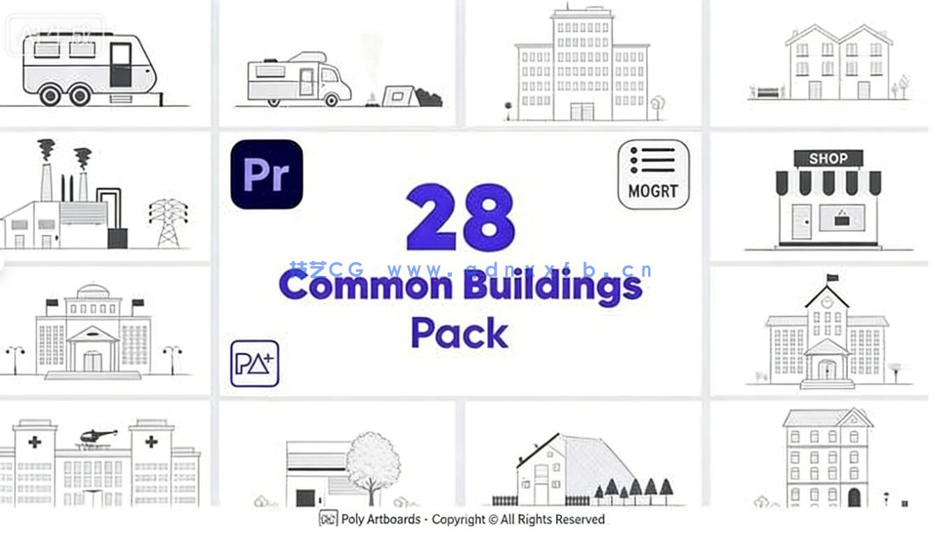 Premiere Pro精美设计动画PR模板2023年度11月合集(图10)