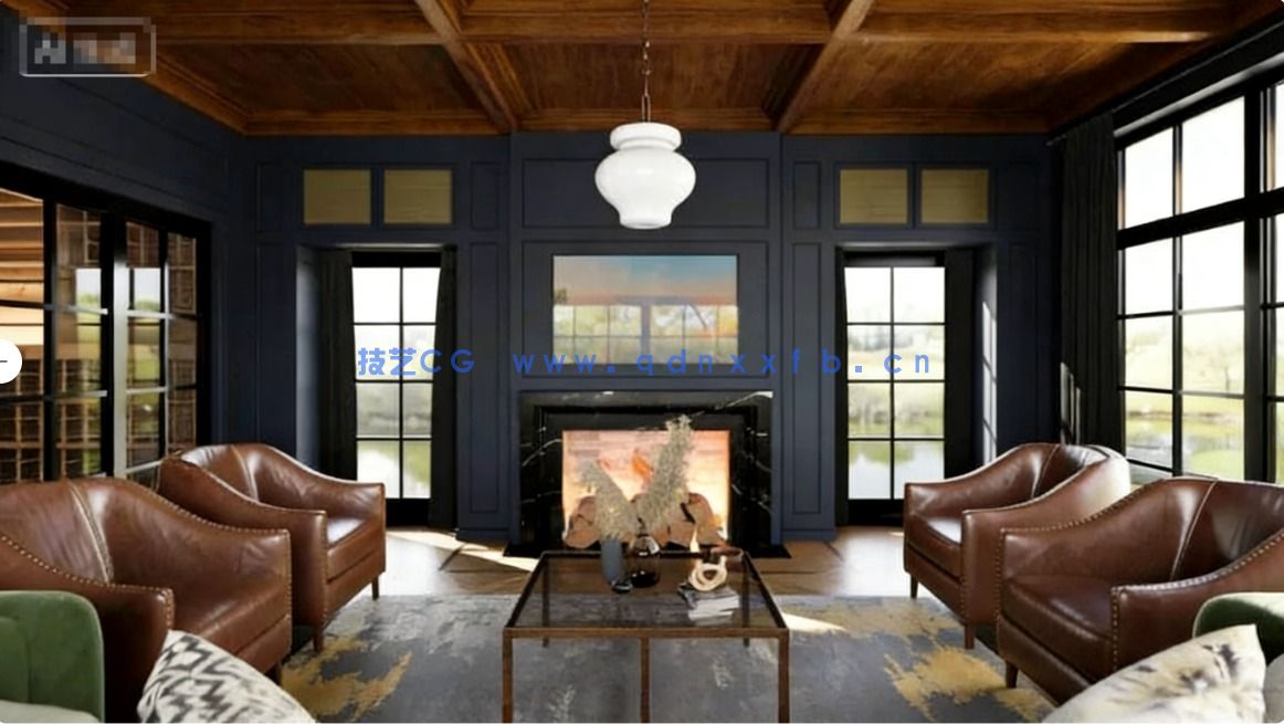 [室内设计] Blender高质量室内家具设计场景3D模型 第九季(图8)