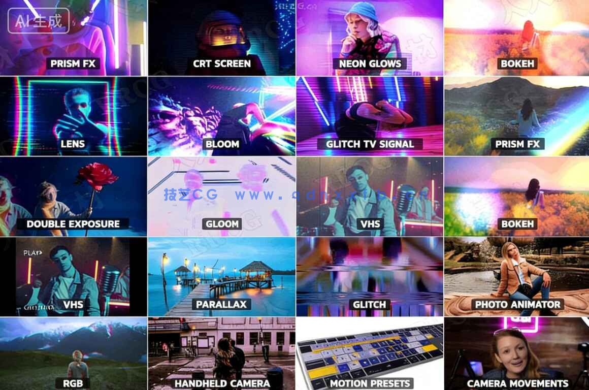 Gal Toolkit - 1760组超级视频包装动画PR预设合集V3.5版(图2)