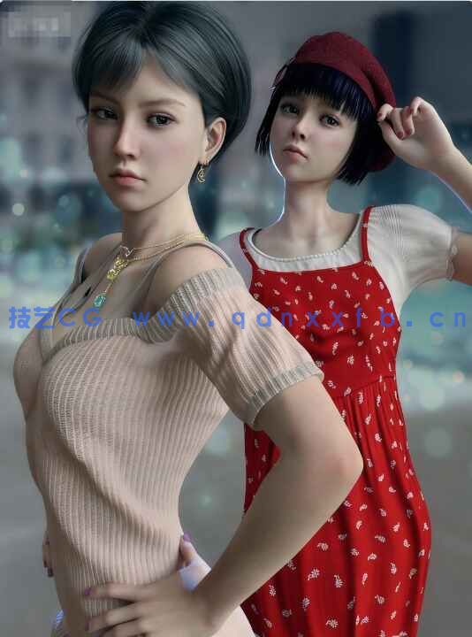  Daz3D各类角色3D模型合集2023年度1月第六季