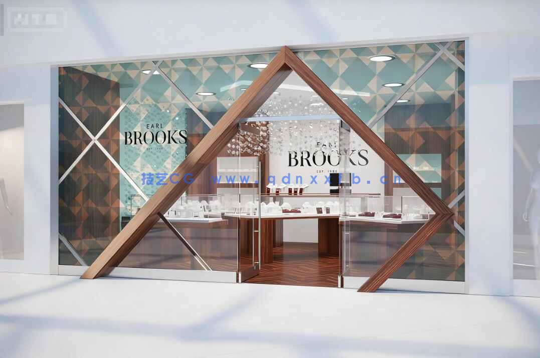 [室内设计] 80组商店商场室内设计设备相关3D模型合集(图1)